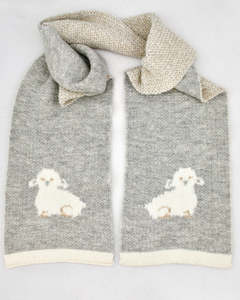 Brushed Alpaca Lamb Scarf