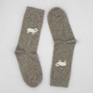 Possum Merino Sheep Socks