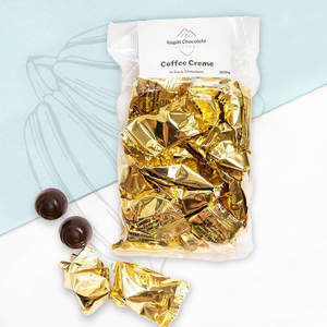 Products: Coffee Creme in Dark Chocolate 20 pc - Kapiti Chocolate Factory
