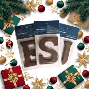 Products: Chocolate Letters - Kapiti Chocolate Factory