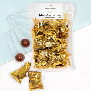 Products: Manuka Honey in Milk Chocolate 200g - Kapiti Chocolate Factory