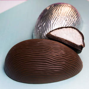 Products: Vanilla Marshmallow Dark Chocolate Half Egg