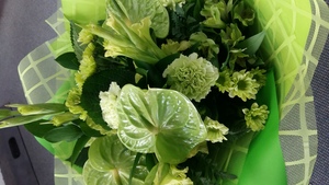 Bouquets: Fresh Lime Greens