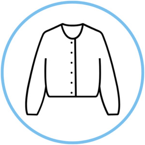 Cardigan - Short Kapiti Dry Cleaning