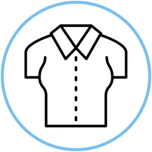 Products: Blouse Kapiti Dry Cleaning