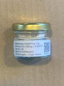 Nattokinase 15g Glass Jar