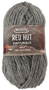 Yarn: WOOLLY RED HUT NATURALS DK