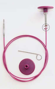 Knitting Accessories: KNITPRO SWIVELLING INTERCHANGABLE NEEDLE CABLE