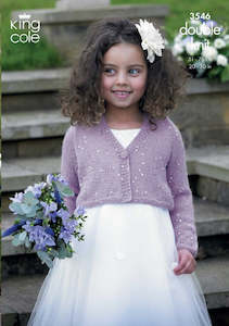 4 Pattern Sale: KING COLE LEAFLET 3546