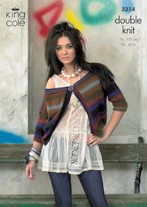 4 Pattern Sale: KING COLE LEAFLET 3214