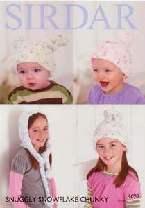4 Pattern Sale: SIRDAR LEAFLET 4698