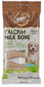 Gnawlers Calcium Milk Bone 3" 4 Pk