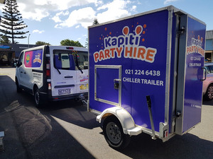 Products: Chiller Trailer Kapiti Party Hire