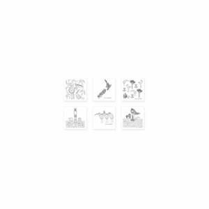 Products: New Zealand Coasters V2 - Set of 6 K Design