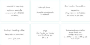 Humorous Placemat Range - Set of 6 K Design