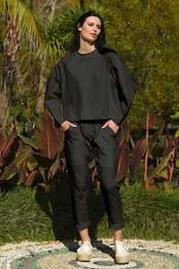 Pant: BACK ON TRACK Pant (Black)