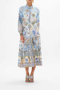 Dress: TIERED LONG SHIRT DRESS (AL MANIAL PALACE MEMOIRS)