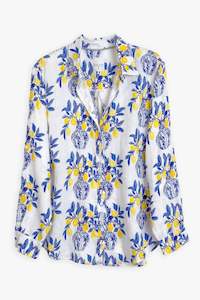 Boyfriend Shirt (Limoncello Print)