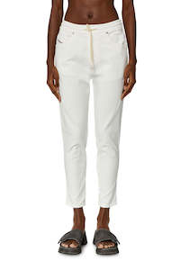 Jeans: D-FAYZA Jogg sweat jeans (White)
