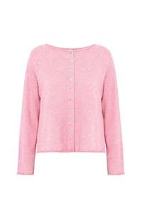 Mia Fratino: PURE Reversible Cardi (Petal)