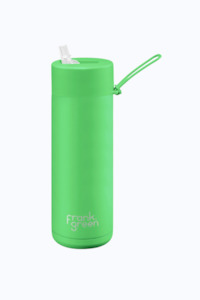 Giftwear: Ceramic reusable bottle - 20oz (Neon Green)