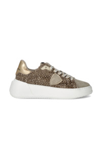 TRES TEMPLE Sneaker (Chenille Taupe)