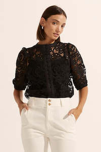 Zoe Kratzmann: Parade Top (Black)