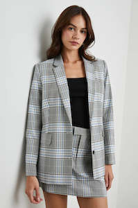 Rails: STANTON Jacket (Cocoa Sky Check)