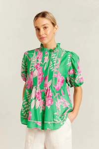 Alessandra: PERLA TOP (Spring Green)