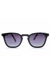 Age Eyewear: Page Sunglasses (Black) - Large