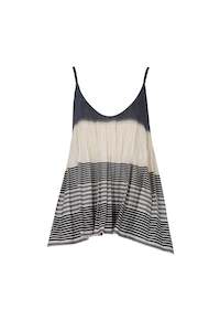 Sale 1: ALWAYS WILD AND FREE Top (Vintage Navy Stripe)