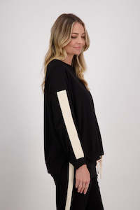 Briarwood 1: HOLMES Top (Black / Ivory)