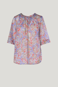 Sale 1: Margaux Print Tee (Blue Floral)