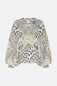 Tuck Detail Sweater (Marble Heaven)