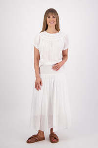 Parson Skirt (White)