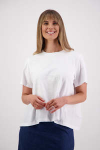 Smiley Top (White)