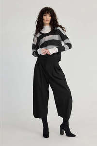 Banded Sweater (Black)