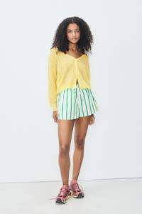 American Vintage: Zatybay Shorts (Nelon Lagoon Stripes)