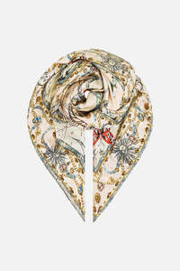 Scarves: Large crystalled silk square scarf (House of Horoscopes)