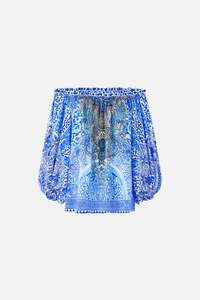 Frill off shoulder top (The Bosphorus)