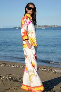 STRETCH A LEG PANT (WHITE SUN)