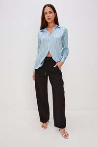 Dorian Button Down (Skyline Stripe)
