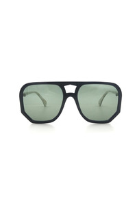 Wager Sunglasses (Black / Green)