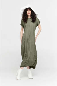 Lapse Dress (Moss Green)