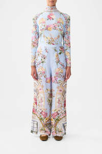 MINIMAL WIDE LEG PANT (TILED IN TIME)