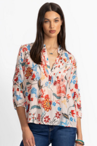 Resort Ready Collection: Zeeland Blouse (Prazer Print)