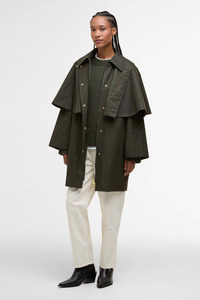 Fia Showerproof Jacket (Sage/Ancient Poplar)