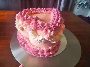 Vintage Heart or Round Cake My Site