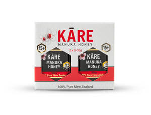 Manuka Honey Twin Pack UMF 15 in 500g Kare UMF 15+