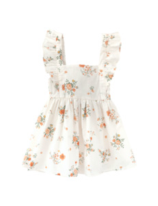 3 7 Year Old Girls: My Little Sunshine Cotton Dress - Spring Blooms